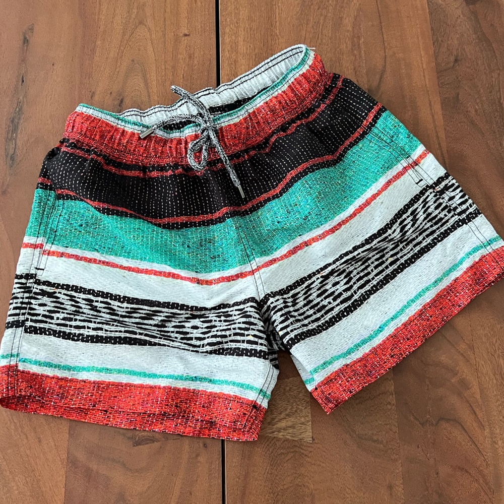 Pangea - Mexican blanket print men’s swim